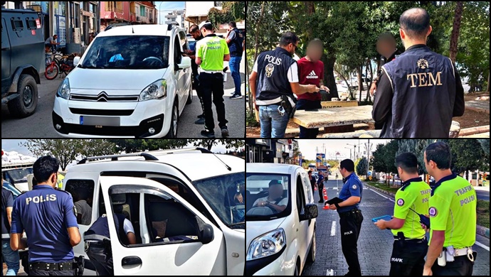 Şanlıurfa polisinden huzur operasyonu; 9 kişi yakalandı