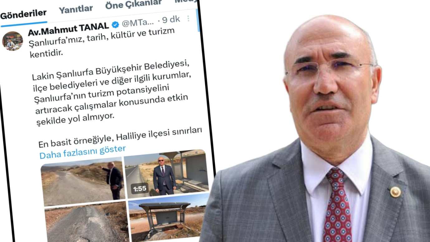 Tanal: Şanlıurfa'nın Turizm Potansiyeli Yeterince Degerlendirilemiyor