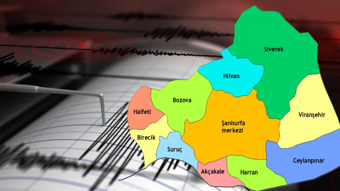 MTA’nın fay haritasına göre Şanlıurfa  deprem riski altında mı? İşte detaylar...