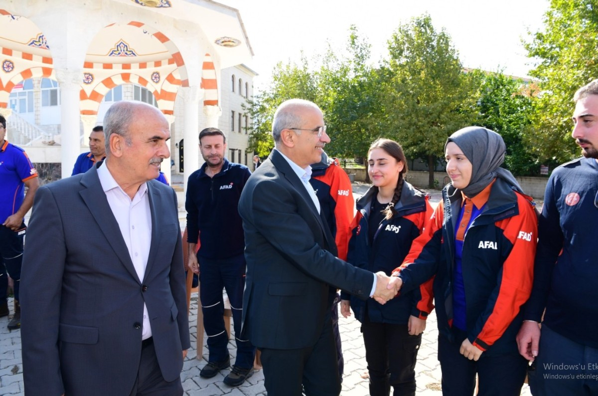 Kale İlçesi'nde Başkan Er'in Ziyareti