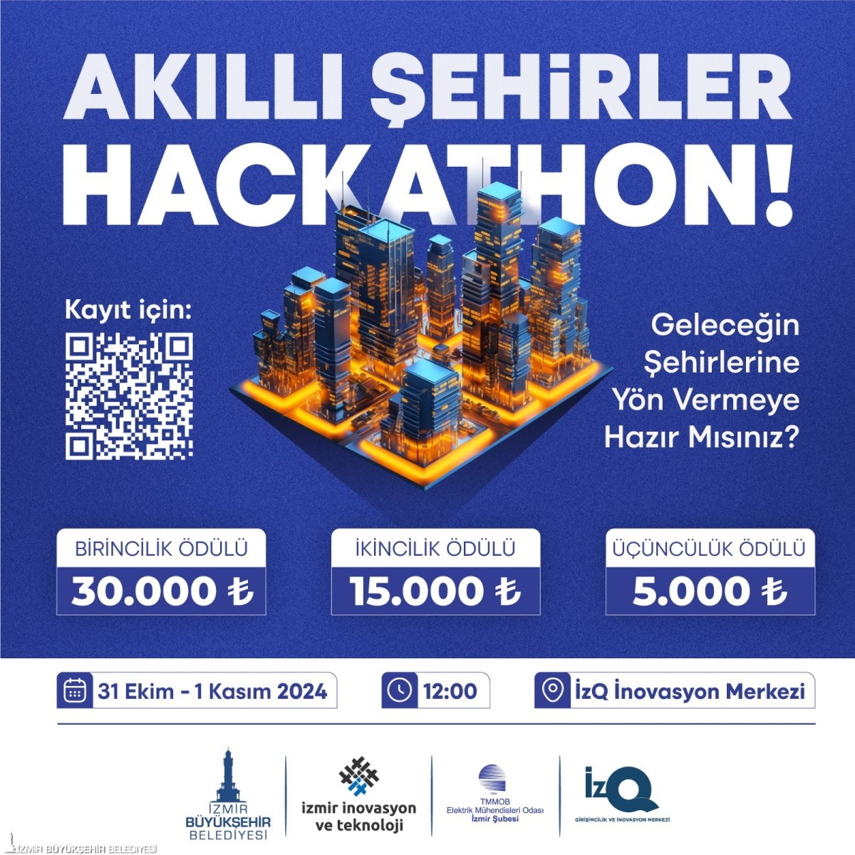 Akıllı Şehirler Hackathonu: Geleceği Birlikte Tasarlıyoruz