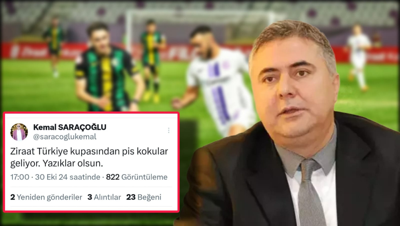 Saraçoğlu: Ziraat Türkiye kupasından pis kokular geliyor