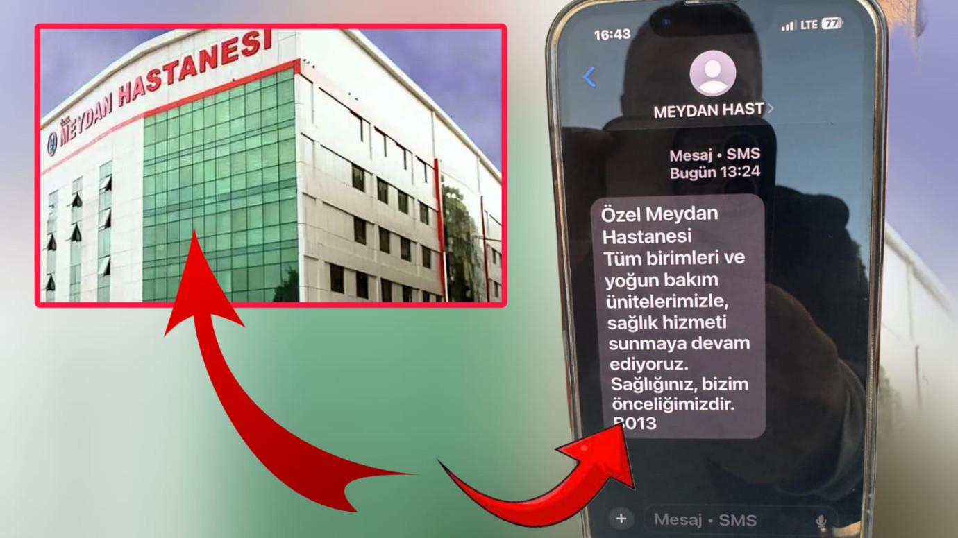 Özel Meydan Hastanesi: “Hizmete Devam Ediyoruz” Mesajı Kafaları Karıştırdı