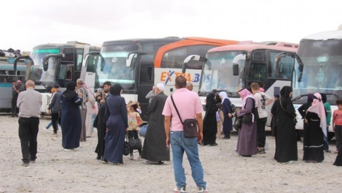 Lübnan’dan 20 bin 331 kişi Kuzey ve Doğu Suriye’ye geldi