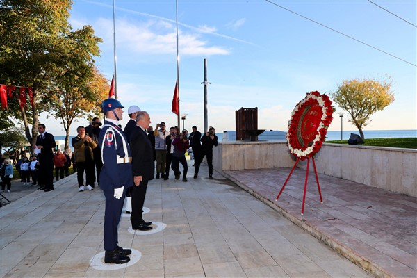 Atatürk, vefat yıl dönümünde Ordu’da anıldı