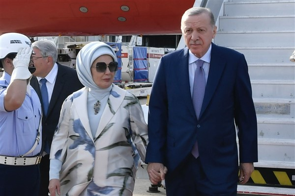 Cumhurbaşkanı Erdoğan, Brezilya'nın Rio de Janeiro kentine ulaştı