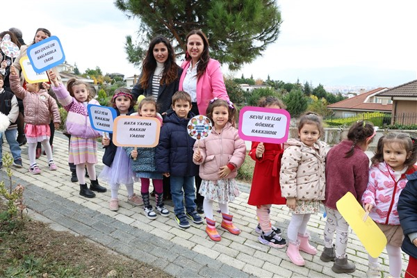 Mudanyalı çocuklardan ″Mudanya Çocuk Hakları Manifestosu″