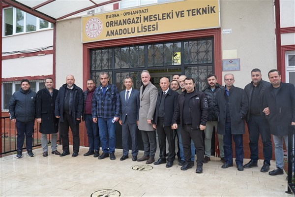 Orhangazi’de Mesleki ve Teknik Anadolu Lisesi için yenileme hamlesi