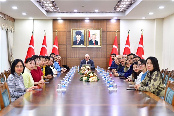 Çinli Turizm heyeti, Diyarbakır, Elazığ, Malatya ve Adıyaman bölgelerini ziyaret etti