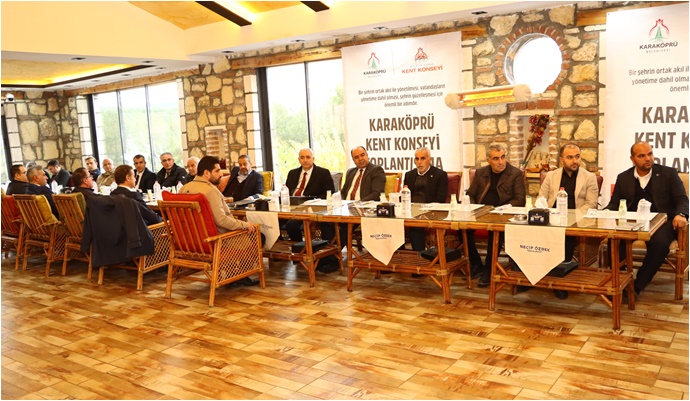 Karaköprü'de Kent Konseyi Toplantısı Yapıldı