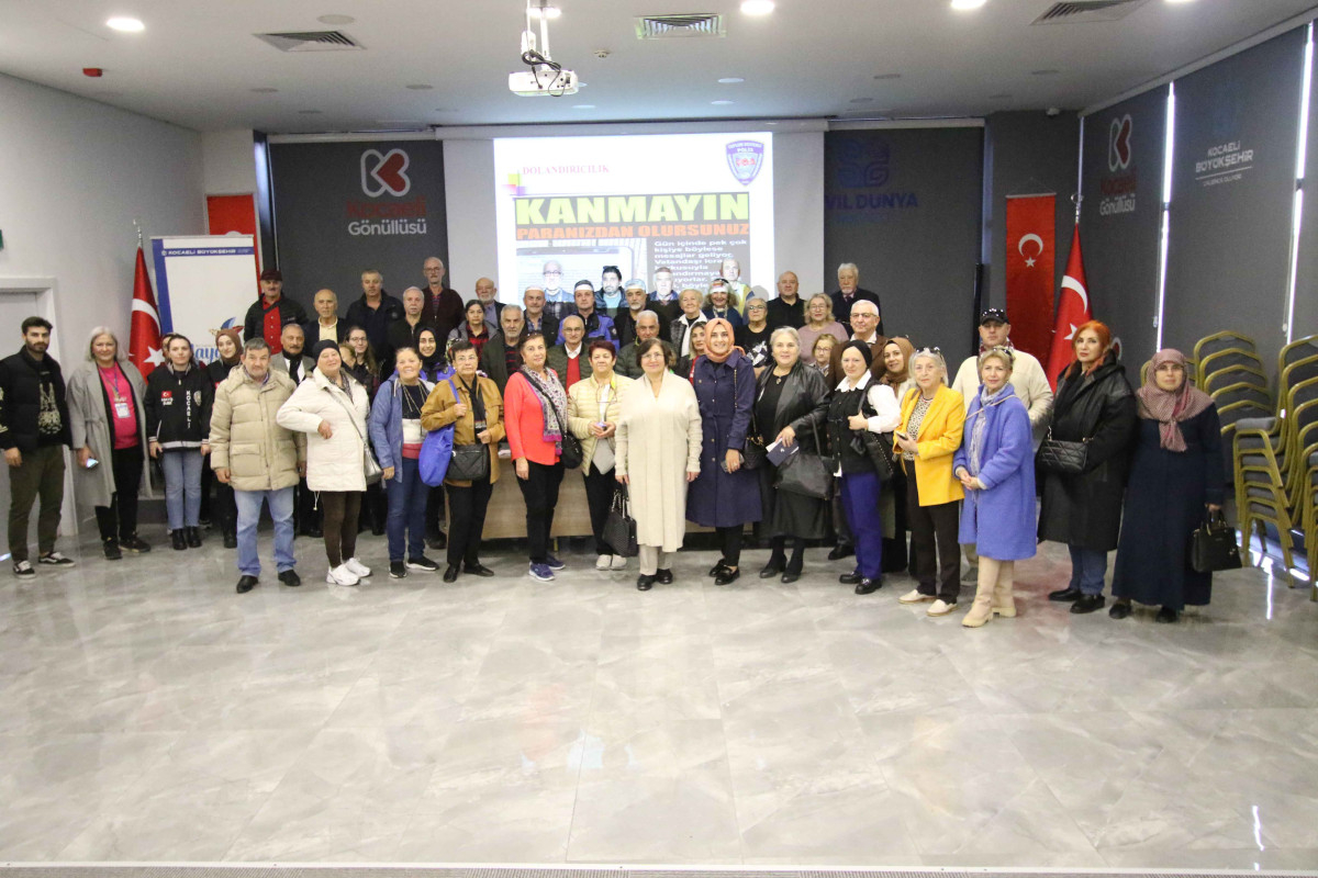 Büyükşehir'den 65 Yaş Üstü Vatandaşlara Güvenlik Eğitimi