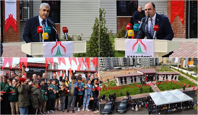 Karaköprü'de Yeni Bir Eğitim Tesisi Hizmete Açıldı-(VİDEO)