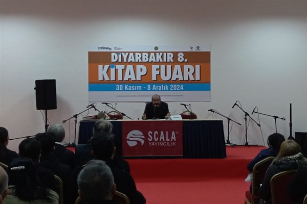 Yazar Odabaşı, Diyarbakır’da söyleşi yaptı