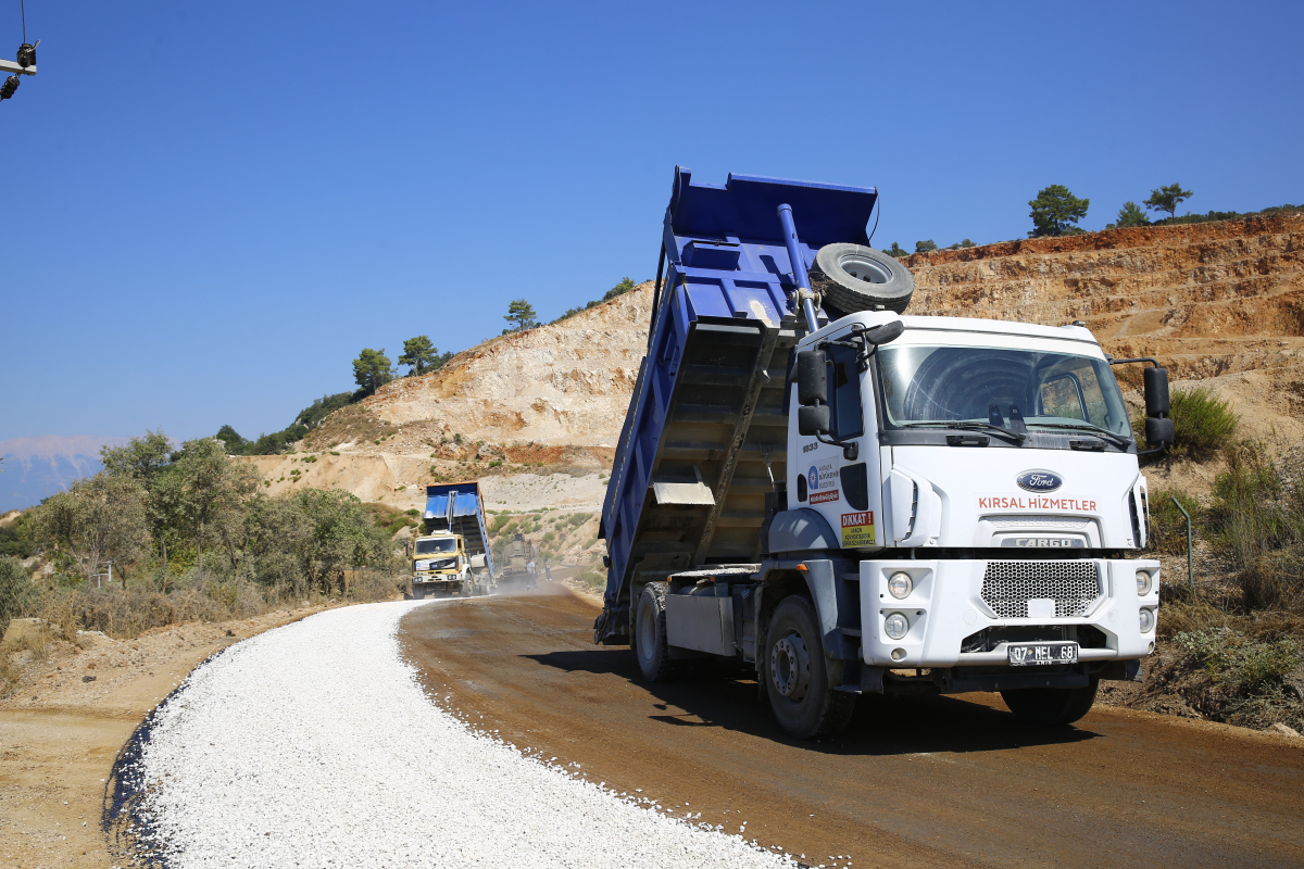 Kırsal yollara iki yılda 754 milyonluk yatırım