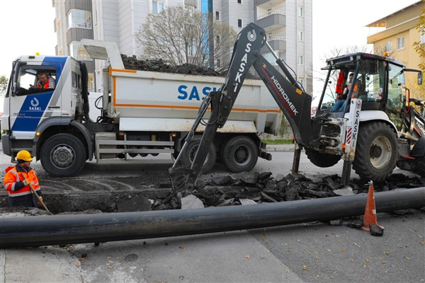 Samsun Büyükşehir Belediyesi, altyapı çalışmalarına devam ediyor