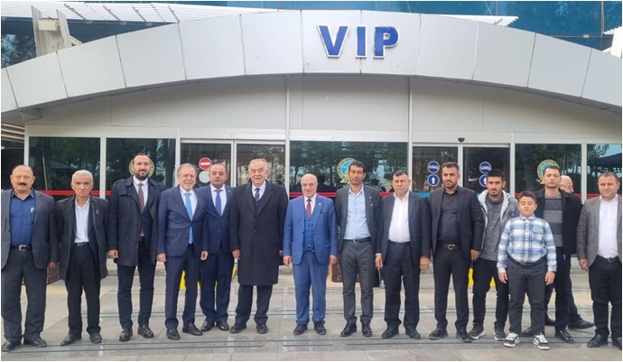 Demokrat Parti Heyeti Şanlıurfa’da Temaslarda Bulundu