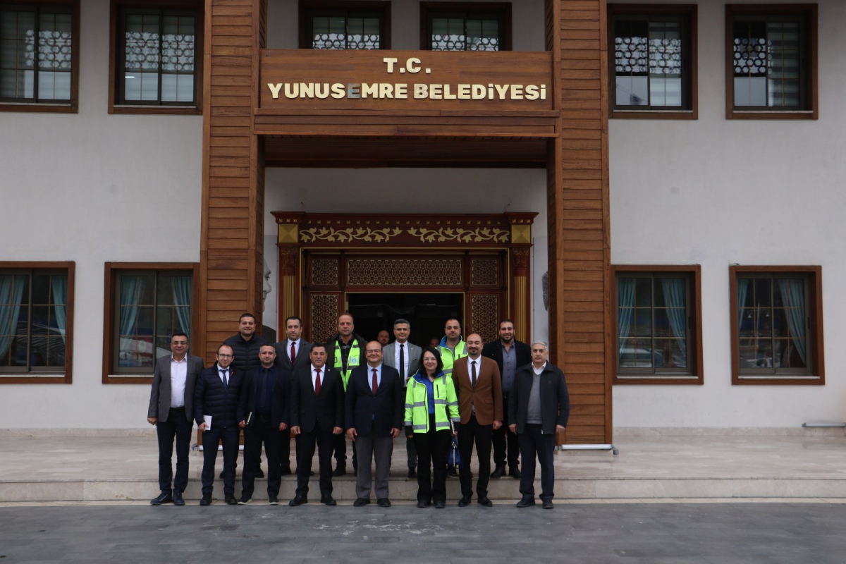 MASKİ Genel Müdür Yardımcısı Avşar, Yunusemre Belediyesini ziyaret etti