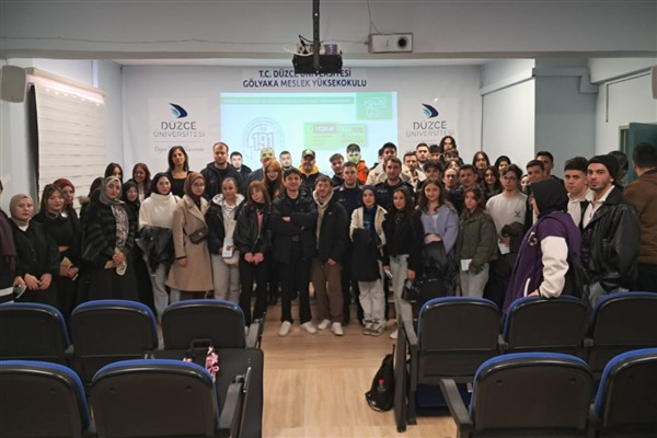 Düzce'de bağımlılıkla mücadele için seminer düzenlendi