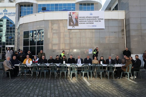 Edremit Belediyesi’nde eski Başkan Tuncay Kılıç anıldı