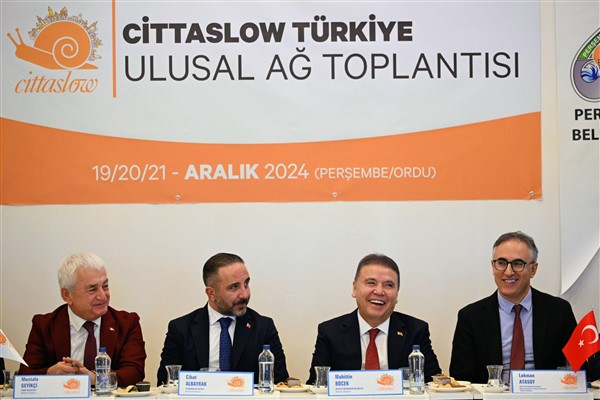 Cittaslow Türkiye Ulusal Ağ Toplantısı Ordu’da yapıldı