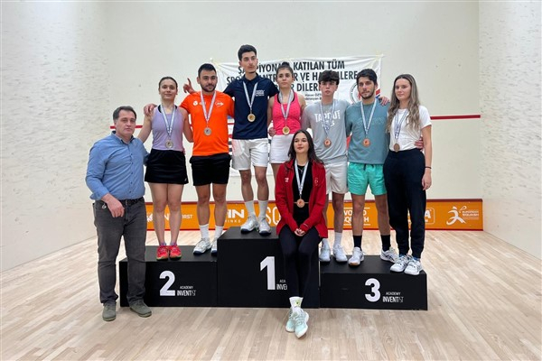 Muratpaşa Belediyesi squash takımı, olimpiyat için hazırlanıyor