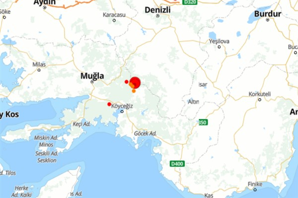 Muğla'da deprem