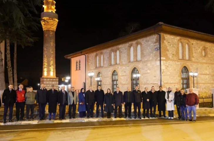 Bilecik’te Tarihi Kara Mustafa Paşa Camii 2 Yıl Sonra İbadete Açıldı