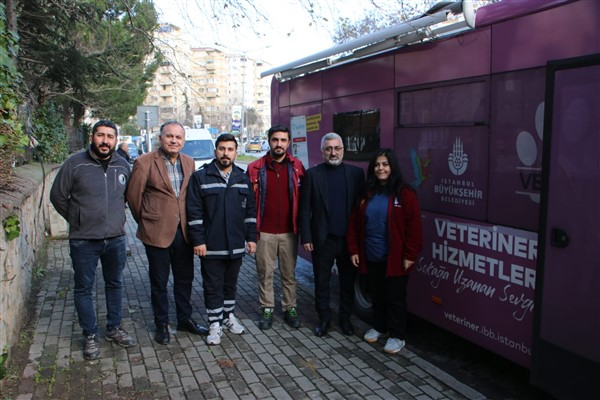 Gezici Veteriner Otobüsü “Vetbüs” Kartal’da hizmet verdi