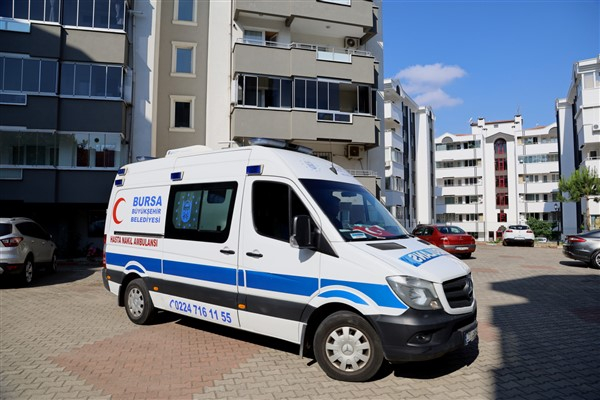 Bursa Evde Hasta Bakım ve Ambulansla Nakil Hizmetleri, 135 bin kez hizmet verdi