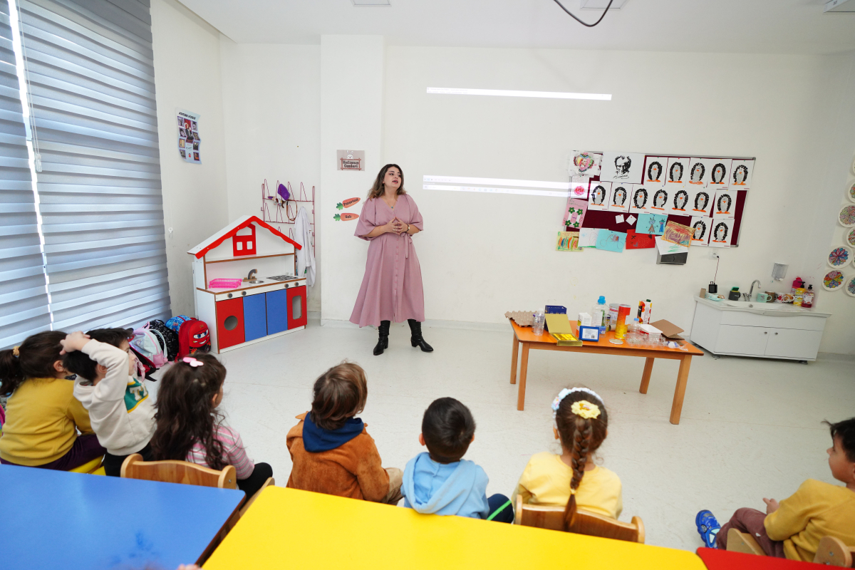 Beylikdüzü Belediyesi'nden çocuklara sıfır atık eğitimi