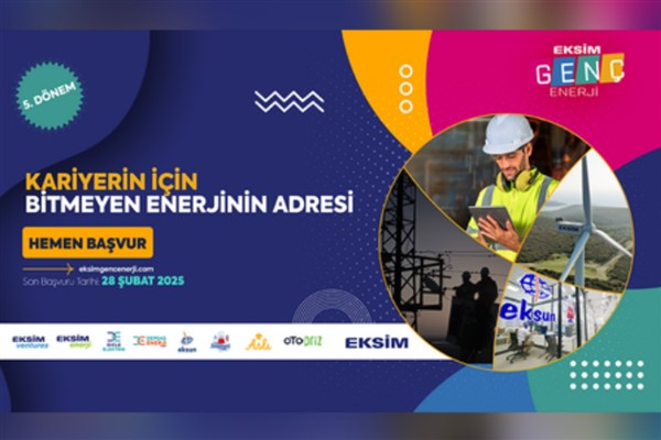 Eksim Genç Enerji Programı’na başvurular açıldı