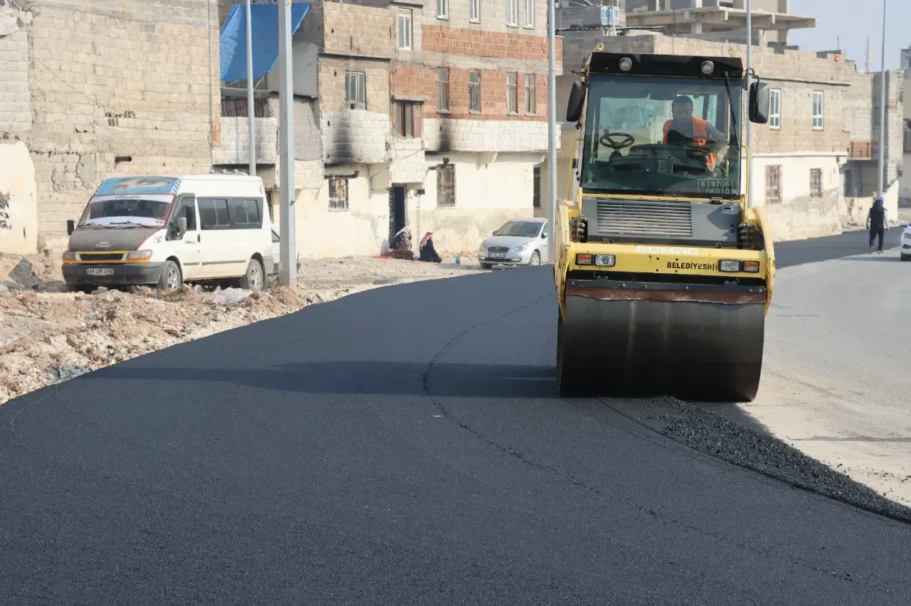 Süleymaniye 'de yol genişletme çalışmaları devam ediyor