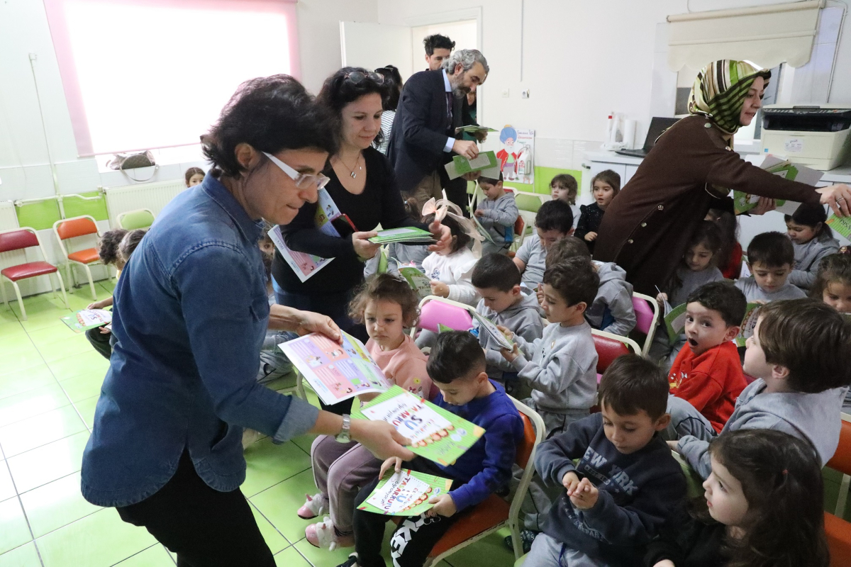 KASKİ'den çocuklara su tasarrufu eğitimi