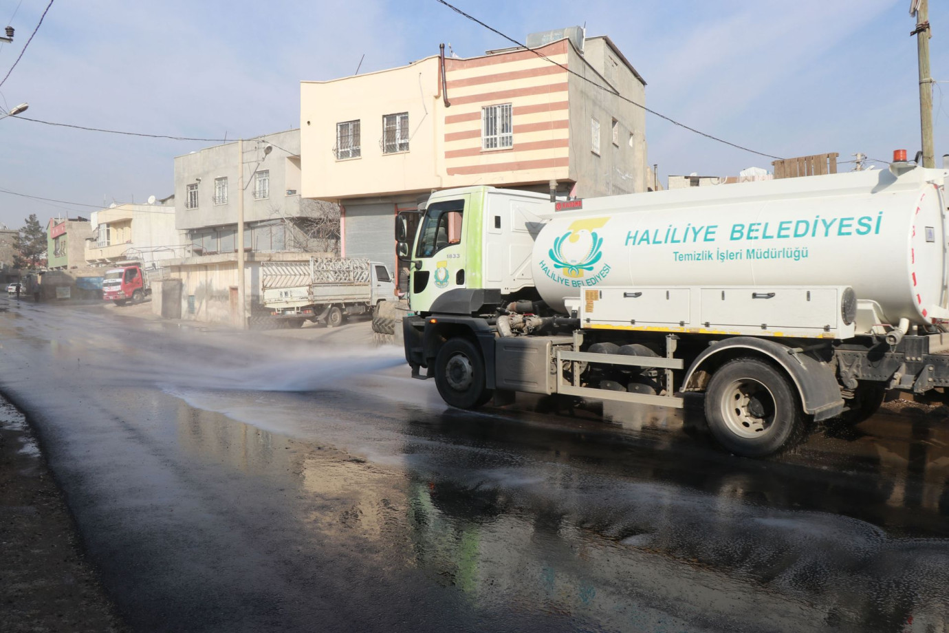 Haliliye Belediyesi 'nin hummalı temizlik çalışmaları takdir topluyor-(VİDEO)