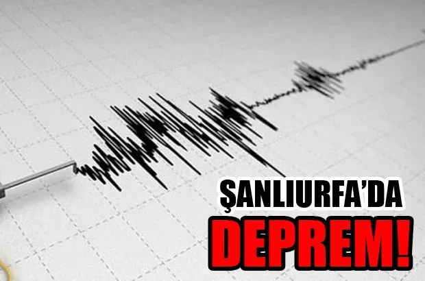 Şanlıurfa’nın Haliliye İlçesinde 3.7 Büyüklüğünde Deprem Meydana Geldi