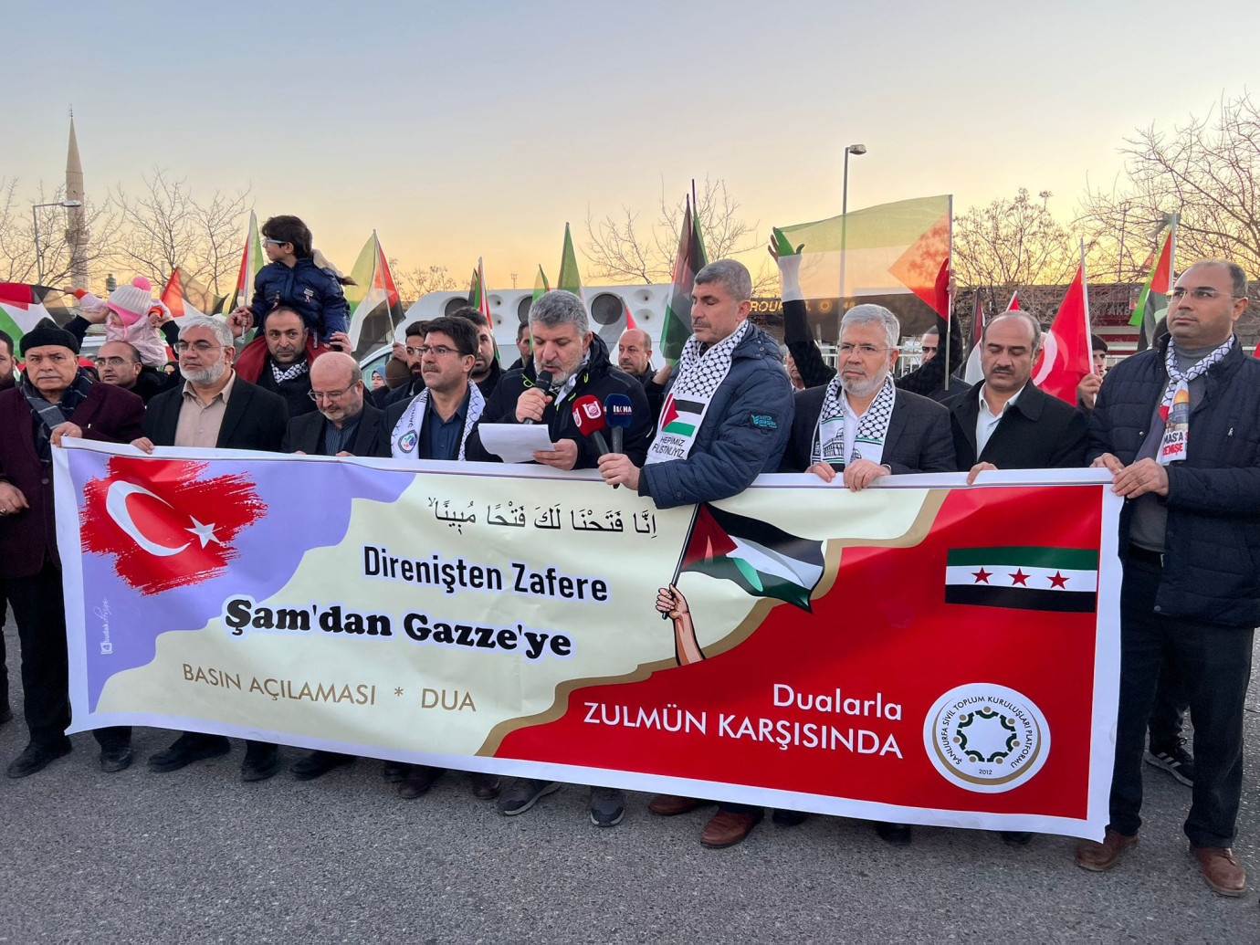 Şanlıurfa’da Gazze'ye Özgürlük Konvoyu Etkinliği Düzenlendi