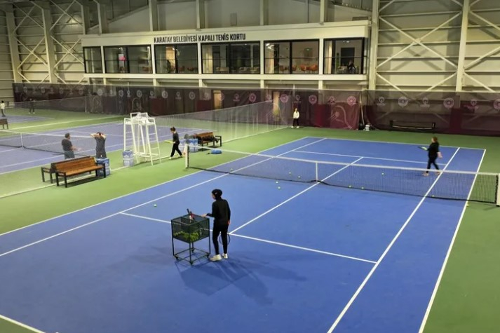 Konya Karatay, Tenis Tutkunlarının Yeni Buluşma Noktası Oldu