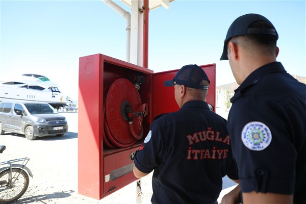 Muğla'da yangın güvenliği denetimleri gerçekleştiriliyor