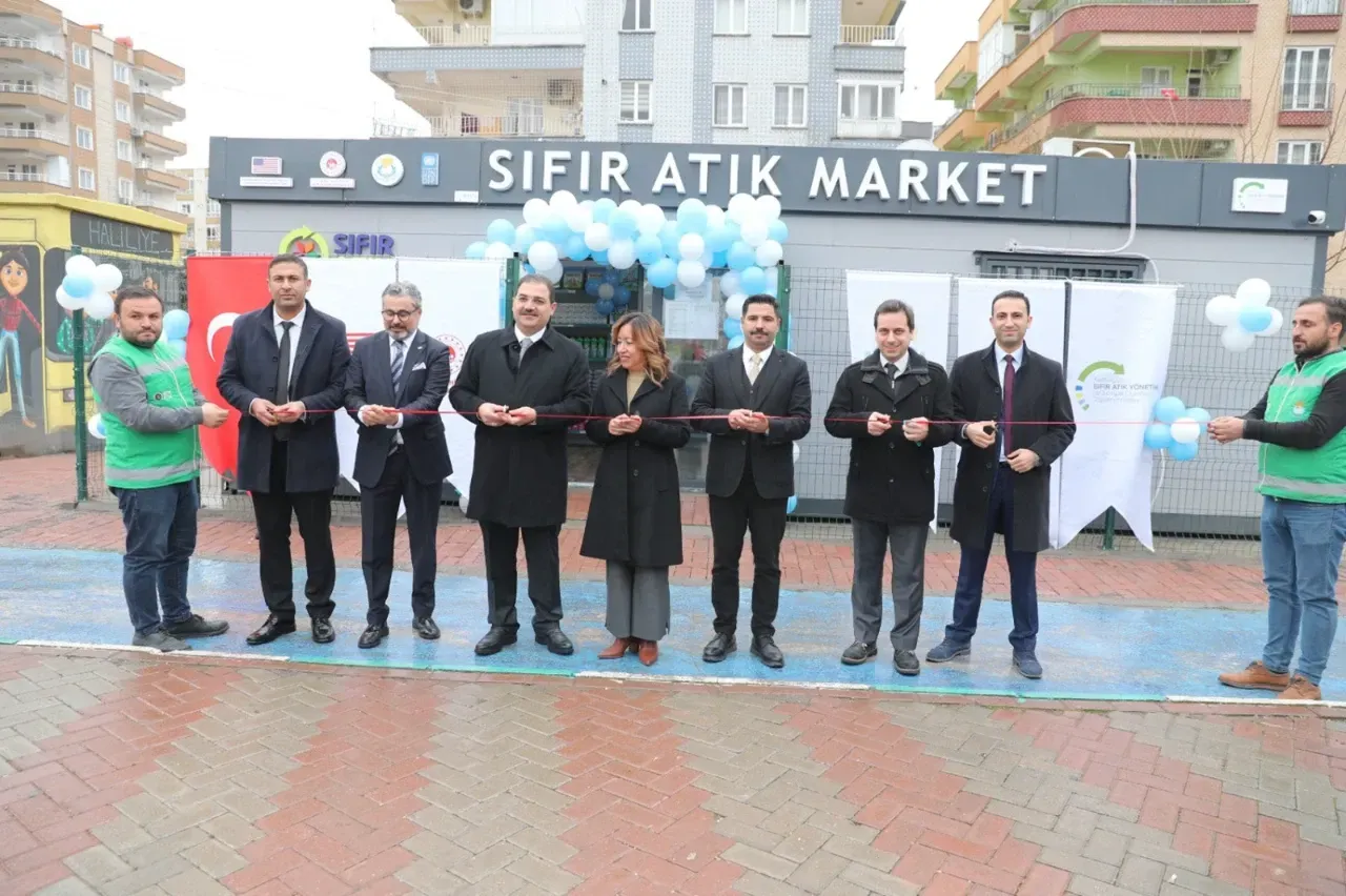 Haliliye 'de sıfır atık market hizmete açıldı-(VİDEO)