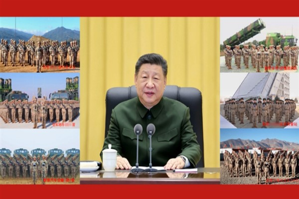 Xi Jinping, askerlerin Bahar Bayramı’nı kutladı