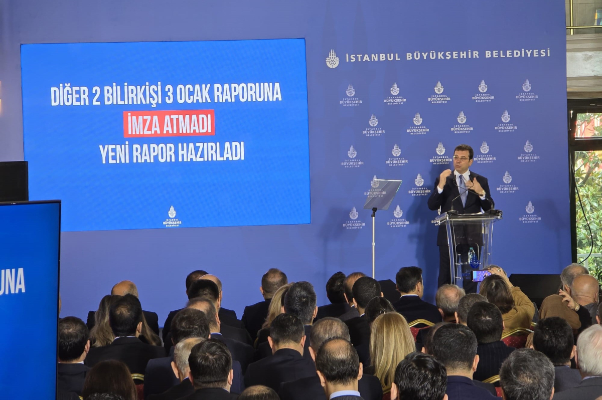 İmamoğlu: Olmayan raporla üzerime suç isnat ediliyor