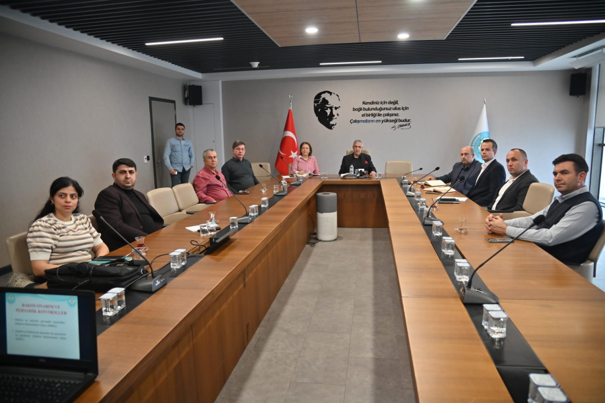 Manisa Büyükşehir Belediyesi, İş Sağlığı ve Güvenliği Kurulu toplantısı yaptı