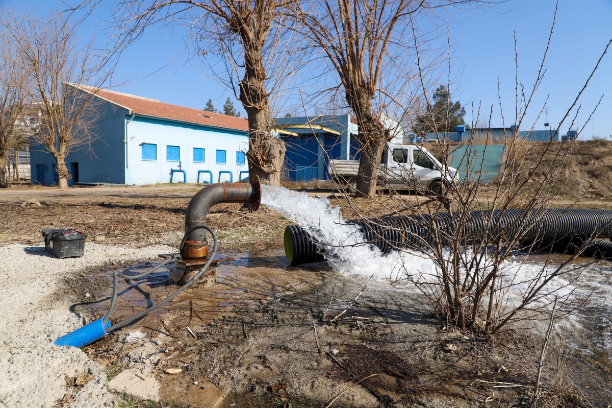 DİSKİ, günlük 1 milyon 440 litre su üretimi yapan yeni su kuyusunu faaliyete geçirdi