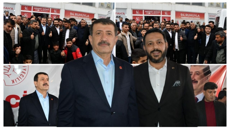 Abdülkerim Koç, Mehmet Ekinci 'yi desteklemek için YRP 'ye katıldı
