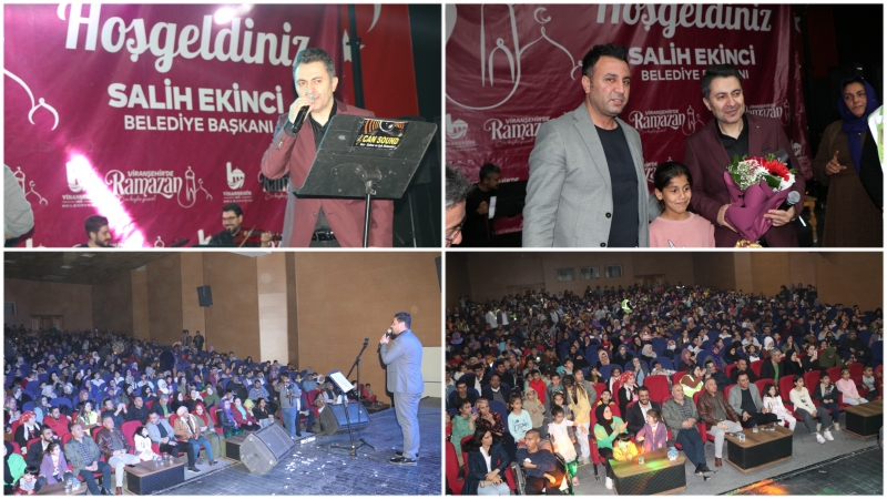 Abdurrahman Önül konserine Viranşehir 'de yoğun ilgi