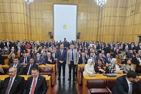 Afyonkarahisar MHP heyeti TBMM Grup Toplantısına katıldı