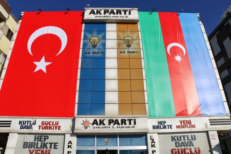 AK Parti Şanlıurfa İl Başkanlığı'ndan Azerbaycan’a destek