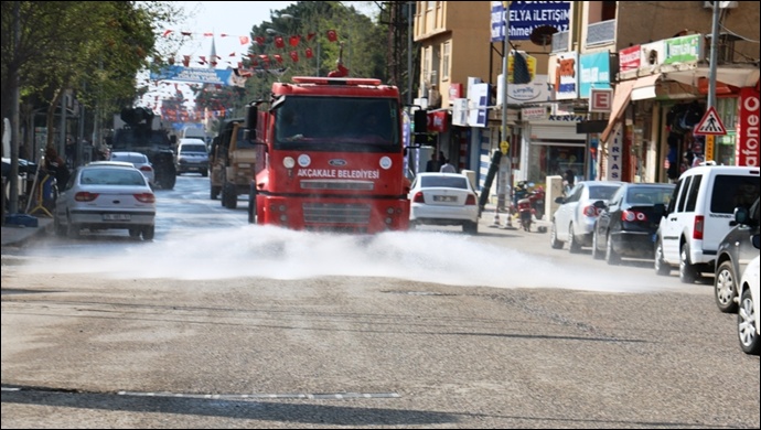 Akçakale’de “Koronavirüs”İle Mücadele Çalışmalarına Aralıksız Devam Ediyor