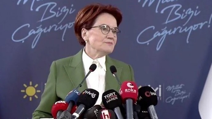 Akşener, Kılıçdaroğlu'nun adaylığına karşı çıktı, İmamoğlu ve Yavaş'a çağrı yaptı