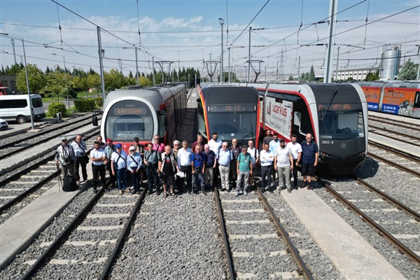 Alman Tramvay Derneği’nden Kayseri Ulaşım’a ziyaret